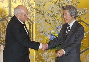 (1)Koizumi, Cheney hold talks on Iraq, N. Korea