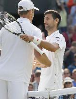 Sam Querrey knocks Novak Djokovic out of Wimbledon tennis