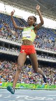 Olympics: Ayana wins women's 10,000m gold with world record