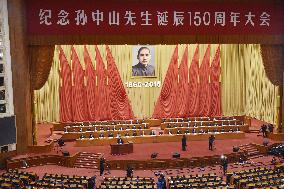 China commemorates 150th birth anniversary of Sun Yatsen