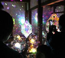 Art works displayed inside Himeji Castle