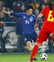 Soccer: Belgium-Japan friendly