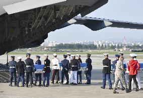 Repatriation of remains from N. Korea