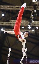 Gymnastics: Kohei Uchimura at world championships
