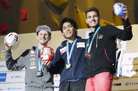 Sport climbing: World championships in Japan