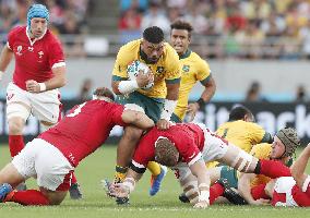 Rugby World Cup in Japan: Australia v Wales