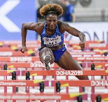 Athletics: Women's 100-meter hurdles at worlds