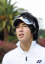 Ishikawa practices before Northern Trust Open in California