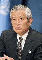 Japan's ex-envoy to U.N. appointed undersec'y general