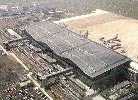 New terminal building of Sendai airport