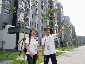 Scenes from Beijing Olympic Village