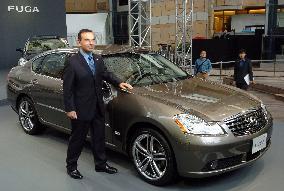 Nissan launches Fuga luxury sports sedan