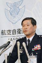 New Japan air force chief Hokazono vows to follow gov't policies