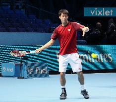 Japan's Nishikori ready for ATP Tour Finals