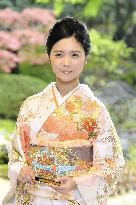 Flight attendant selected as Kyoto festival queen