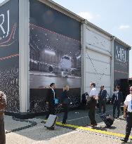 MRJ exhibit space at International Paris Air Show
