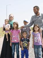 Syrian family at Turkish camp talks about hardship