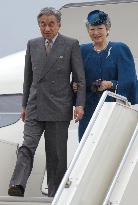 Emperor, empress visit Okinawa's Sakishima Islands