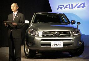 Toyota unveils restyled RAV4 compact SUV