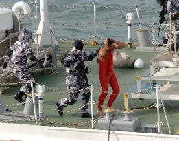 Japan, India conducts joint exercise to deal with pirates