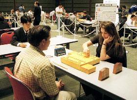 1st int'l 'shogi' tournament games starts