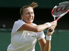 Kvitova beats V. Williams at Wimbledon tennis