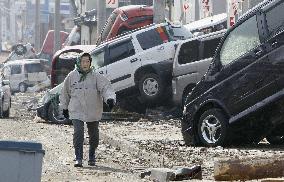 Megaquake aftermath in Japan