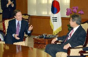 U.S. Undersecretary of State Burns in Seoul