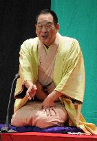 Japanese Rakugo performer Katsura Kaishi
