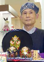 Craftsman eyes overseas sales of traditional lacquerware in west Japan