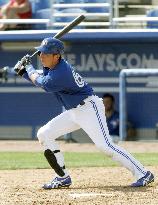 Japanese minor leaguer Kawasaki pops out