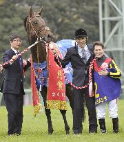 Italian jockey Demuro wins record 4th "Satsuki Sho" G1 race