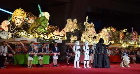 "Nebuta" featuring Star Wars unveiled