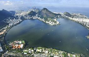 Aerial photo of Rio de Janeiro Olympics facility
