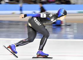 Speed skating: Takagi completes clean sweep at nationals
