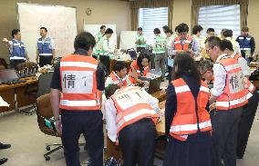 Scenes of Japan's Disaster Prevention Day