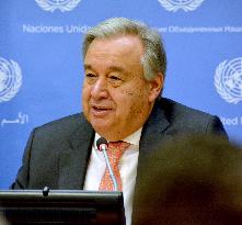 U.N. chief cautions against complacency over N. Korea