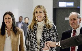 Ivanka Trump arrives in S. Korea