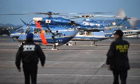 Night-time chopper patrol in Aichi