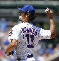 Baseball: Cubs' Darvish