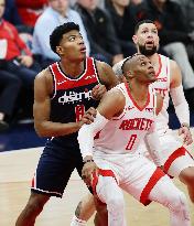 Basketball: Wizards-Rockets NBA game