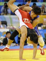 Japan's Yumoto takes men's 60-kg wrestling bronze at Olympics