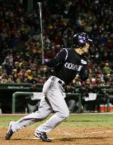 Baseball: K. Matsui goes 1-for-4 in World Series opener