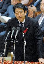 Abe acknowledges responsibility of Kishi, other wartime leaders