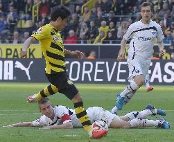 Kagawa's goal seals Dortmund's win over Paderborn