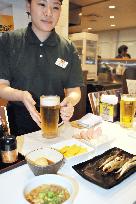 Yoshinoya beef rice bowl chain begins bistro service at selected shops