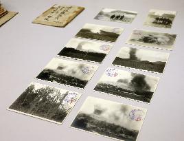 Photos of 1943-1944 volcanic activities on Mt. Usu found at police station