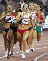 Marina Arzamasova wins women's 800 meters at world championships
