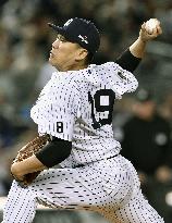 Tanaka starts Yankees' wildcard playoff game