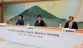 Japan, China, S. Korea to enhance cooperation on infectious diseases